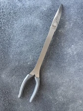 For Snap-on 415CF 15" Long-Neck 35° Bent Needle Nose Pliers Gray New