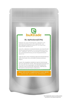 5 kg Apfelsäure | Aminosäure | E296 | Lebensmittelqualität | Buxtrade