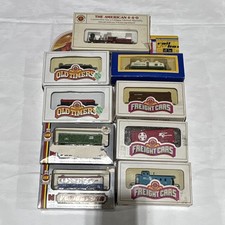 Bachmann AHM N Scale 1:160 Old Timers Santa Fe Mixed Lot 8 Steam Cars