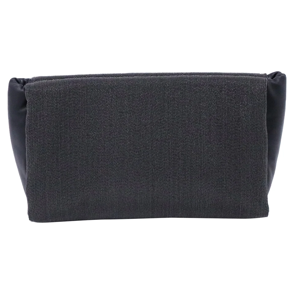 Bolso sin asas Brunello Cucinelli Precious de cuero para mujer gris talla única Foto 3 de 4