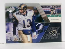 2003 Upper Deck Super Powers Kurt Warner #SP-1 HOF