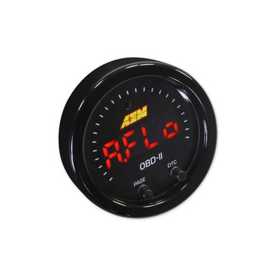 AEM X-Serie OBDII Datenstrom Messgerät schwarze Blende & schwarze Abdeckplatte AEM-30-0311