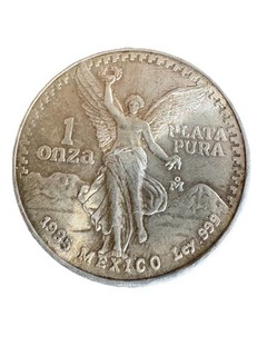 Mexiko 1 Onza Silbermünze Pura Plata 1985 Mo 31 9 Gramm 0.999 Silber