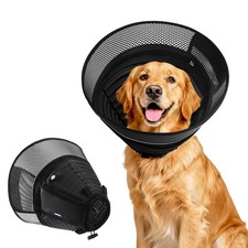 Inflatable Dog Cone for Dogs After Surgery,Soft Adjustable Elizabethan Collar fo