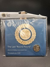 last round pound coin 2016 Royal Mint 