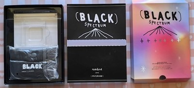 K-Beauty K-Pop KPop rom&nd x Inapsquare Black Spectrum Kosmetik Cosmetic Bag