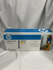 HP laserjet Q6022A 124A yellow toner cartridge new in box sealed