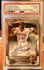 2025 Bowman Chrome Prospects Konnor Griffin Autograph PSA 9 MINT Pirates (AU,RC)