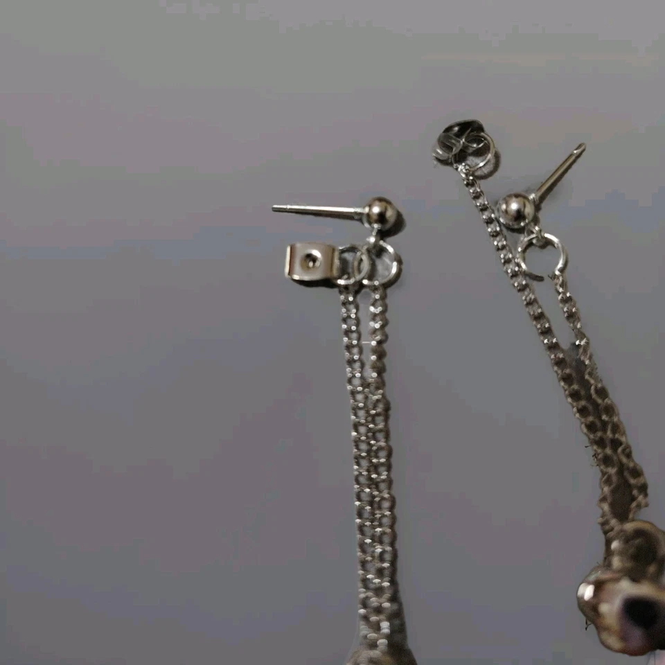 Orecchini Acciaio Con Cuore - Immagine 3 di 4