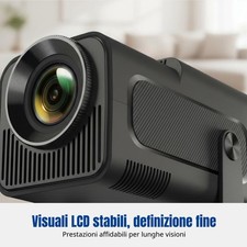 Mini proiettore HY320, 4K ultra HD, Home Theater portatile, WiFi Display