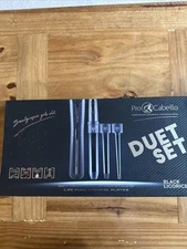 Pro Black Licorice Duet Set Ceramic Hair Stylers DS01 $500 Retail