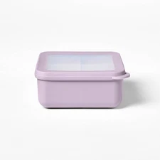 Figmint™ 28oz Snack Bento Food Storage Container Lavender Purple