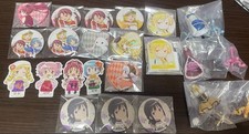 Madoka Magica Merchandise Bundle Badges Acrylic Stands Stickers Figures