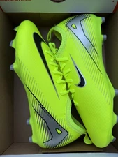 Nike Jr Zoom Mercurial Vapor 16 Mad Voltage Academy FG Cleats - Volt/Black. 4Y