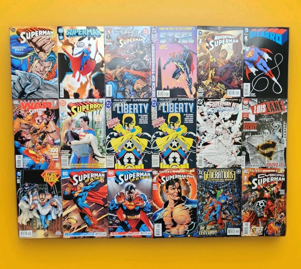 Huge Lot Of 38 SUPERMAN Comic Books DC 1987-2019 VF-NRMT First Issues TPBs - Image 2 of 4