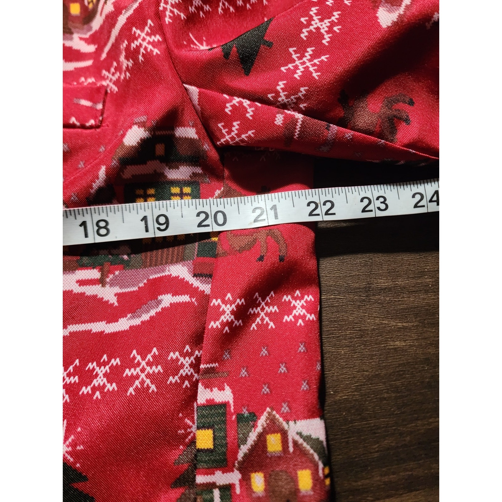 Unisex Christmas Santa Reindeer Snowy Cabin Snowman Holiday Blazer Med image 7