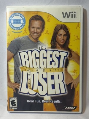 The Biggest Loser Nintendo Wii Video Game with Manual Tested and Working