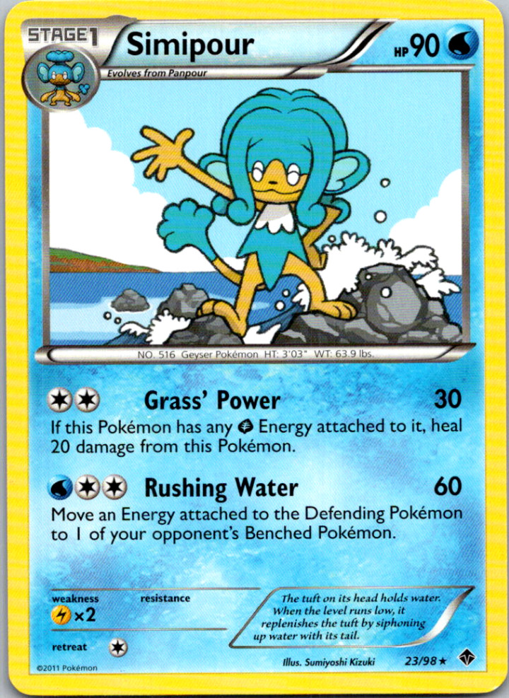 Simipour Rare Emerging Powers 23/98 NM