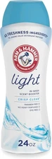 ARM & HAMMER Light In-Wash Scent Booster, Laundry Scent Booster Crisp Clean scen