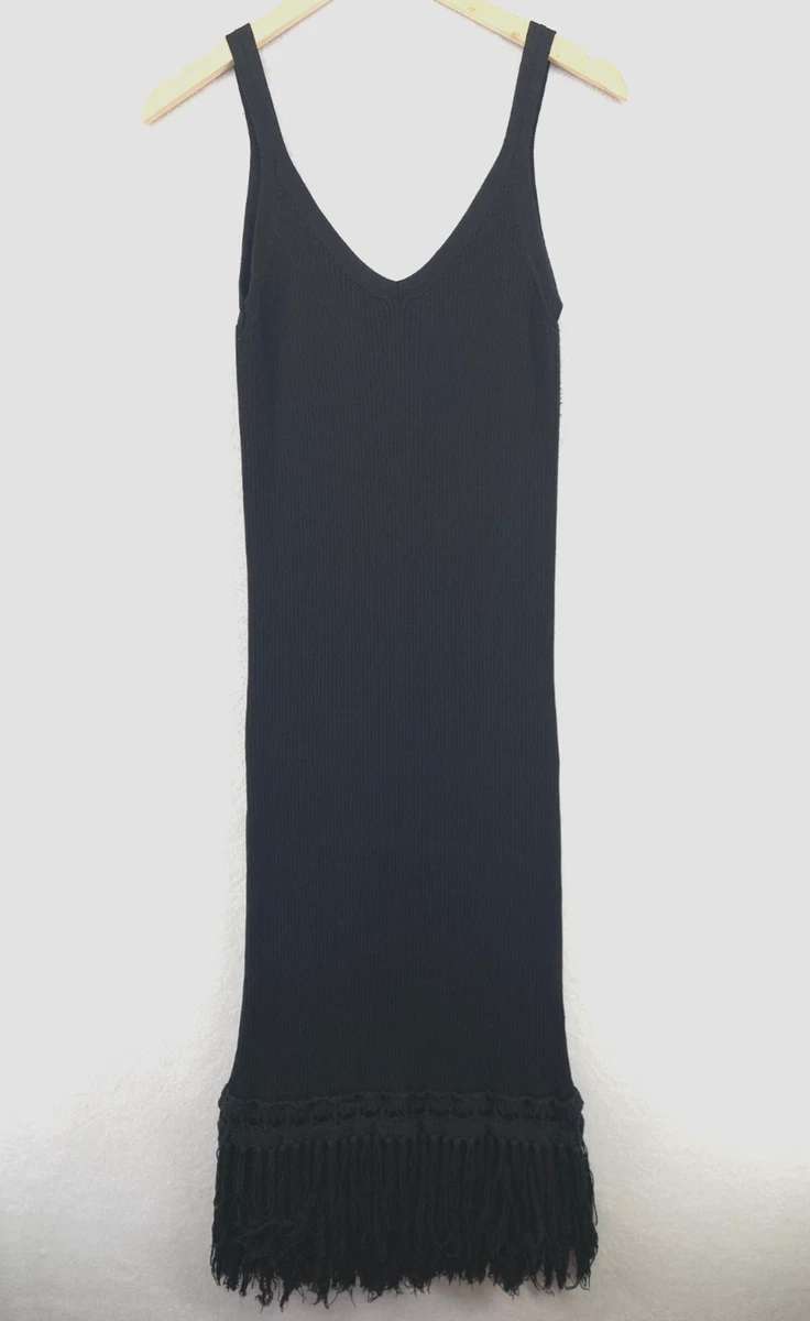 rib knit button dress White Ribbed Knit Button Down Cardigan Midi Dress main image 0