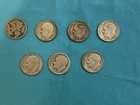 1940s US Mercury and Roosevelt Dime Lot (7)
