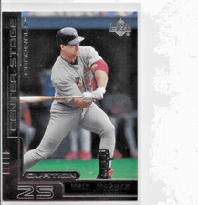 Mark McGwire 2000 Upper Deck Ovation Center Stage Silver #CS5 - Cardinals