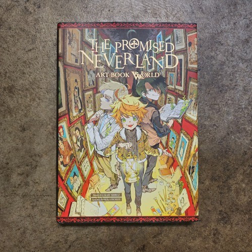 ART BOOK WORLD The Promised Neverland Art Book Illustrations Artworks