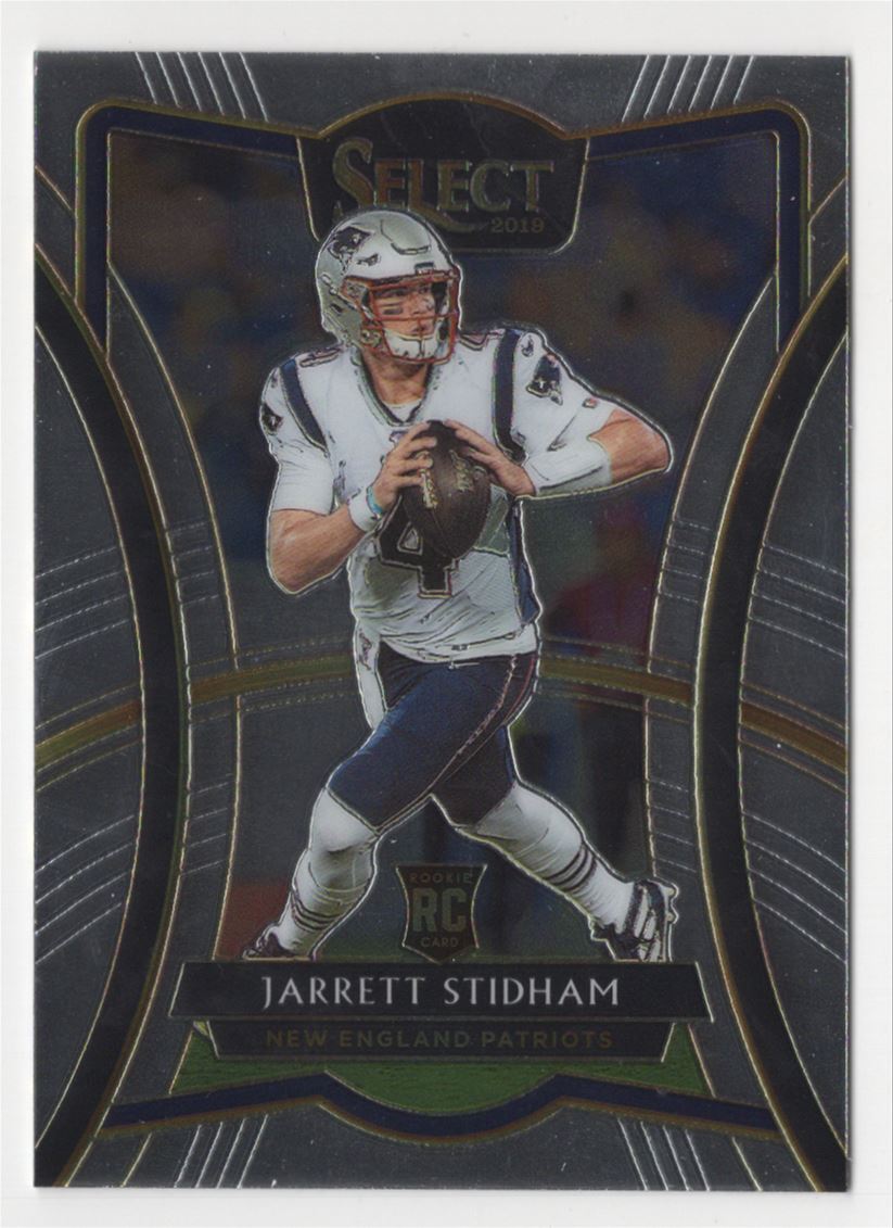 2019 Panini Select Jarrett Stidham Rookie New England Patriots #115