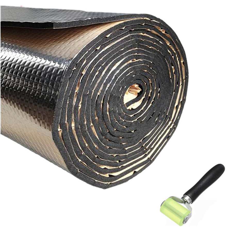 Heat Shield Insulation Noise Reduce Mat Sound Deadener For Car Engine Hood 5mm