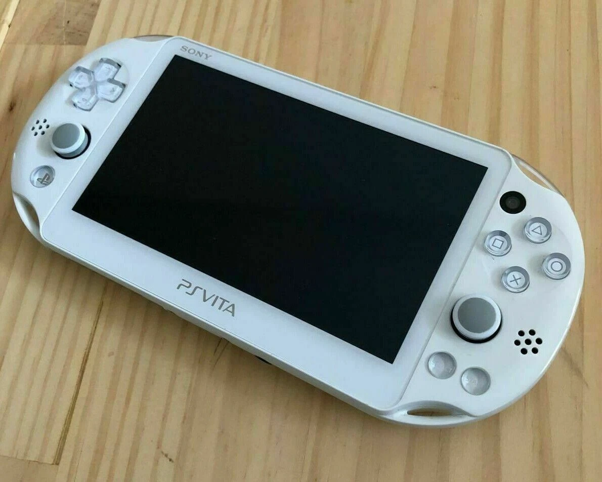 PS Vita White PCH 2000 ZA12 Console only Playstation PSV Slim [Cnsl] VGC