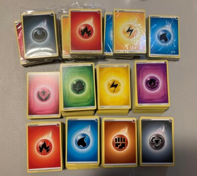 50 pokemon energy cards random lot of cards Vulpix Base Set Shadowless 68/102 PSA 9 – TBC Games main image 1