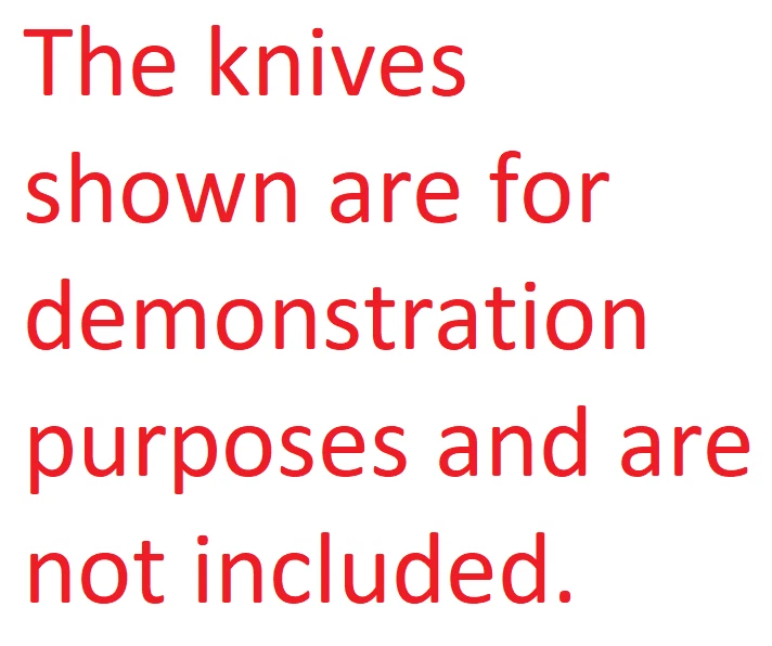 Vitrina con Luces LED Acrílico Gira Sostiene Dieciséis Cuchillos Tiendas 8 Abajo Foto 2 de 2