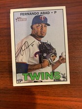 2016 Topps Heritage High Number #613 Fernando Abad 10 Count Lot Minnesota Twins