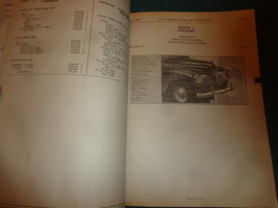 1940 DeSOTO PARTS CATALOG / ORIGINAL MOPAR DE SOTO BOOK | eBay