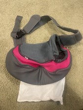 YUDODO Pet Dog Sling Carrier Breathable Mesh Travel Safe Sling Bag Carrier Large