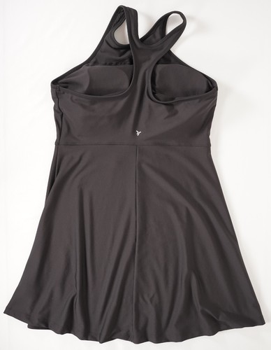 Reggiseno con mensola Old Navy abito sportivo grande nero senza maniche racerback - Foto 2 di 9
