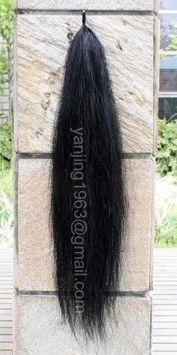HIOQFR Extension Coda Capelli Coda Finta Capelli Liscia 55 Cm - Foto 12