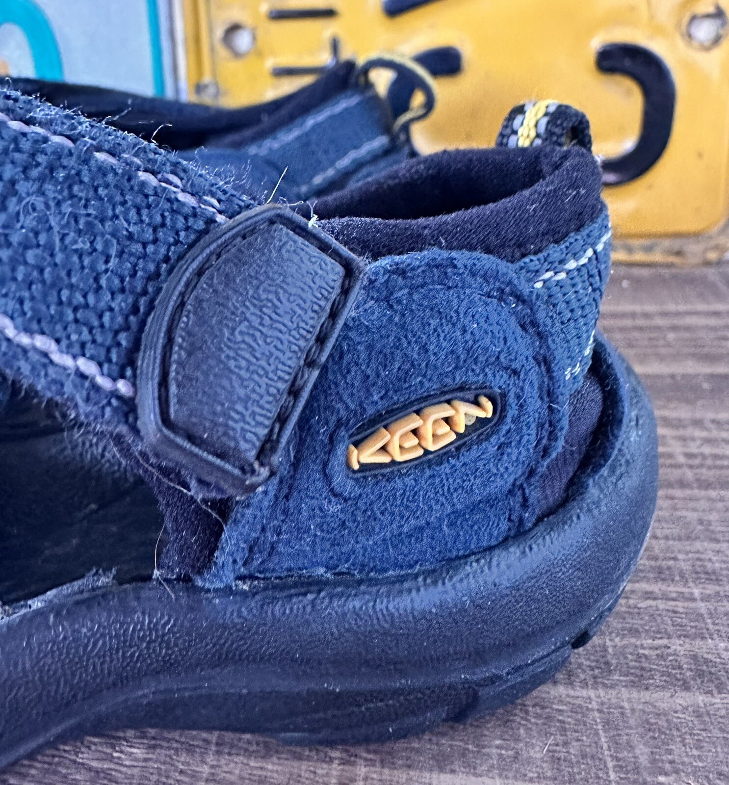 KEEN Newport sandali bambino scarpe estive blu coulisse escursionismo taglia 11