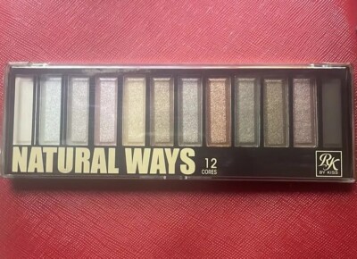 RK by Kiss New York Natural Ways Eyeshadow Palette 12 Cores
