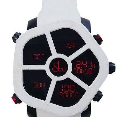 Jacob & Co. Jacob Ghost Digital Five Time Zone 330.100.1 Quartz 