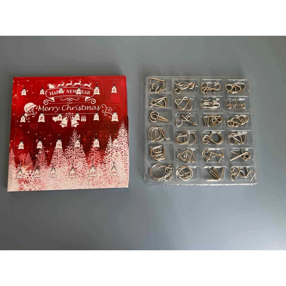 圣诞智商拼图降临日历-24 天惊喜,金属丝挑战 — 第 4/4 张图片