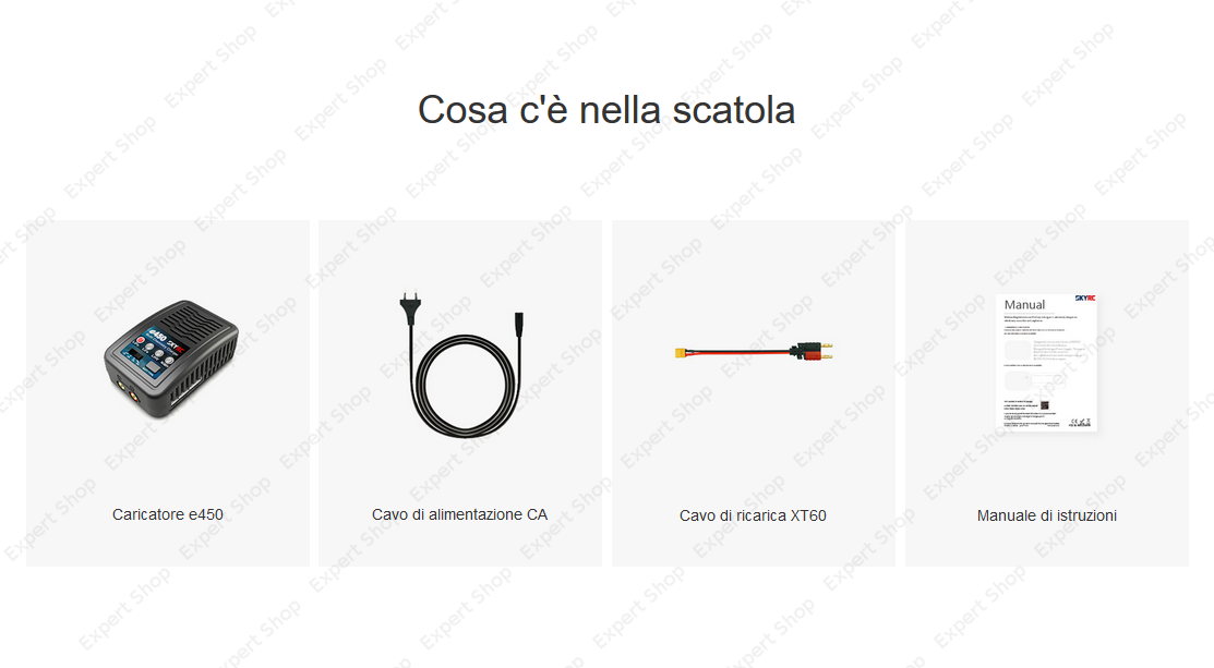 SKYRC CARICABATTERIE 50W PROFESSIONALE LiPo LiFe LiHV NiMH Carica - Foto 4