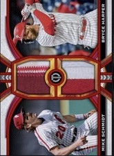 [DIGITAL] Topps Bunt - Schmidt Harper - Tribute 23 S1 Red Dual Relic