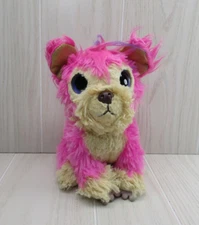 Little Live Pets Scruff-A-Luvs Cutie Cuts Pet Dog Pink Big purple eyes
