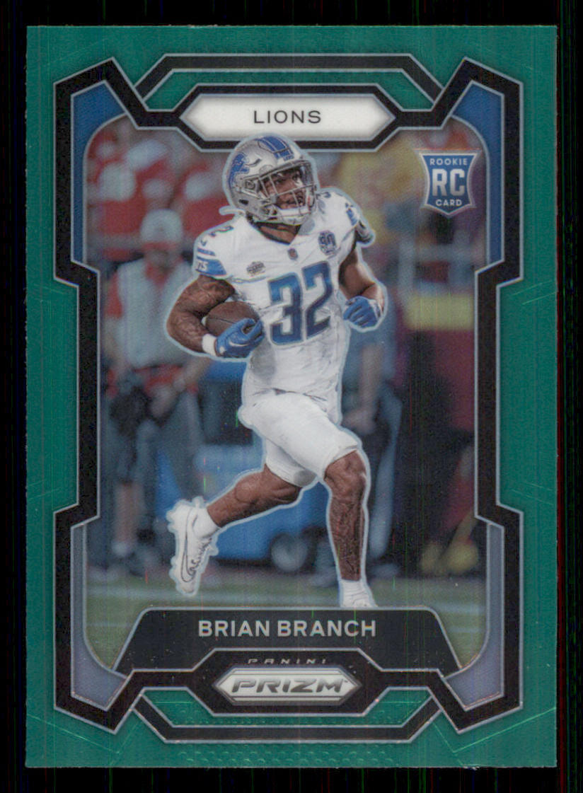 Brian Branch Panini Prizm #328 Green