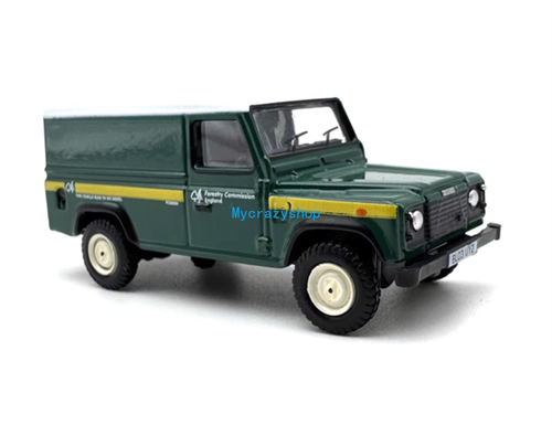 CR 1:76 verde Land Rover Defender Forest Sports modello ORV auto in metallo pressofuso - Foto 3 di 6