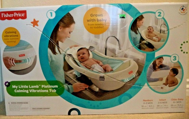 fisher price calming vibrations bathtub