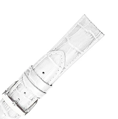 Couro Branco casual de Pulseiras de Relógio