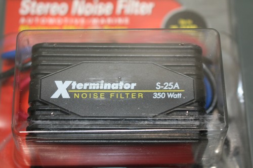 Xterminator Stereo Noise Filter S-25-A DS, 25A, 350W, Automotive / Marine, Radio - Picture 2 of 5