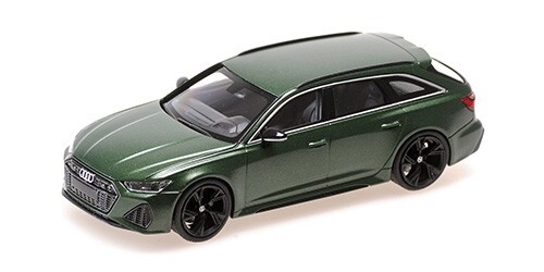 Audi RS 6 Avant 2019 Minichamps 410018017 miniature de collection 1/43 vert mat
